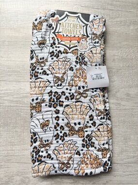 EnVogue Set of 2 Viral Leopard/Cheetah Ghost Kitchen Towels
